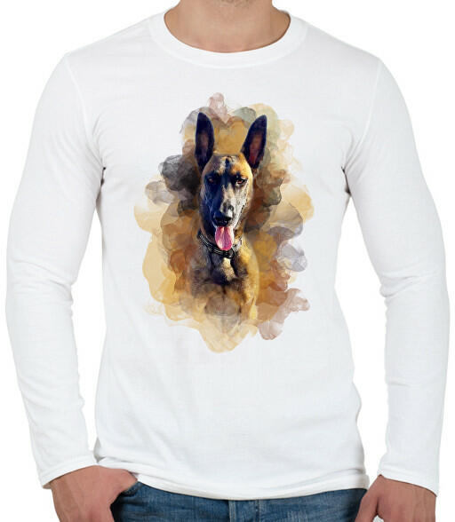 Vásárlás: printfashion Belga juhász kutya - Férfi hosszú ujjú póló - Fehér  Férfi pulóver árak összehasonlítása, Belga juhász kutya Férfi hosszú ujjú  póló Fehér boltok