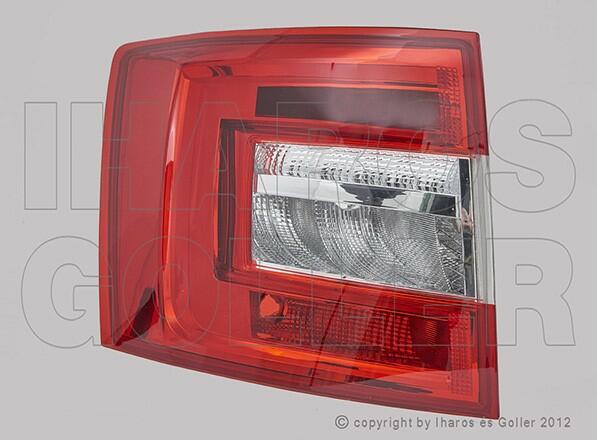 Vásárlás: Skoda Octavia 2016-2020 (5E) - Hátsó lámpa bal üres, LED+H21W  piros (Kombi) * - alkatresz - 41 648 Ft Autó hátsó lámpa árak  összehasonlítása, Octavia 2016 2020 5 E Hátsó lámpa