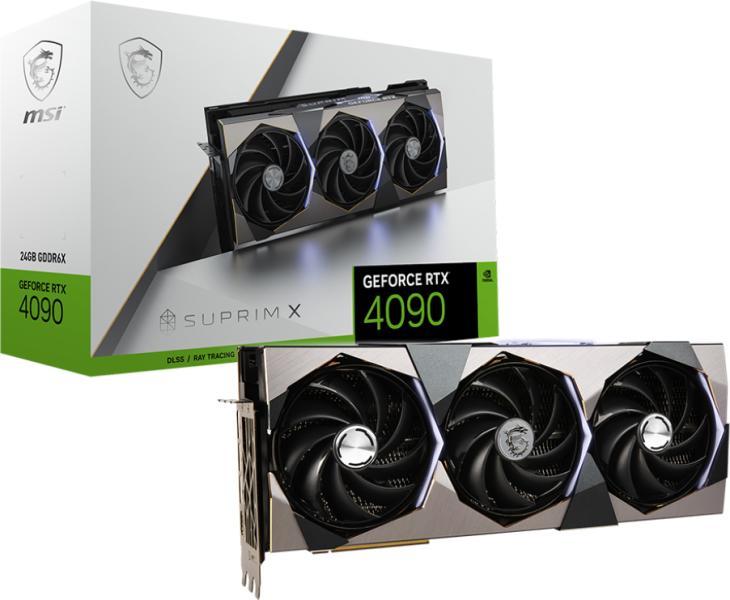mimami♪ MSI GeForce RTX 4090 SUPRIM X 24GB GDDR6X 384bit (V510-001R) Placa