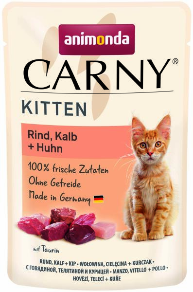 Carny Kitten beef, calf & chicken 85 g