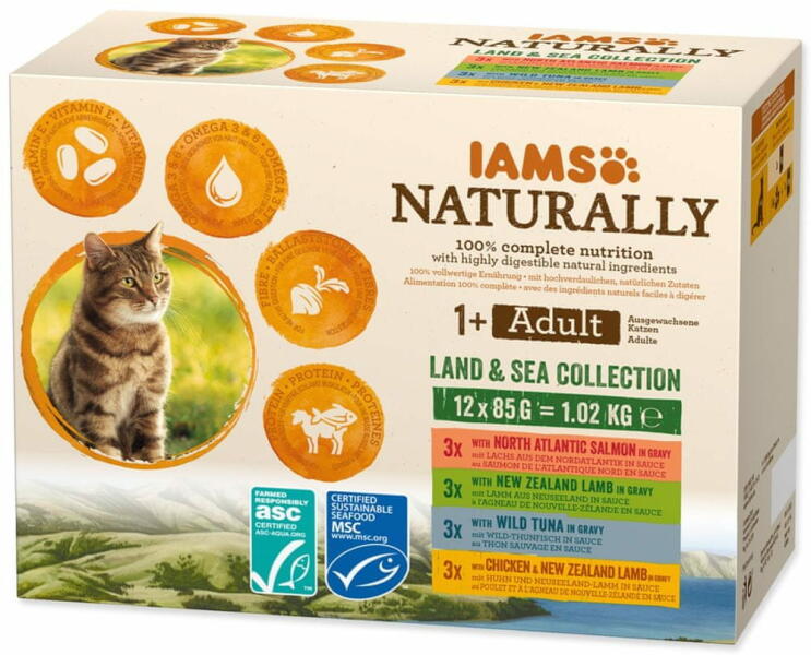 Naturally Adult Land & Sea Collection 12x85 g