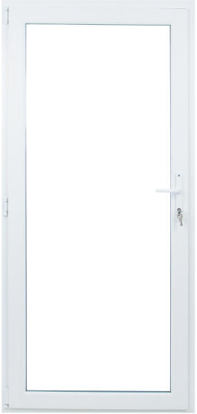WindowMAG Usa din PVC cu geam termopan 3/3, 4 camere, Alb, 78×205, Prag  PVC, Stanga (Usa interior) - Preturi