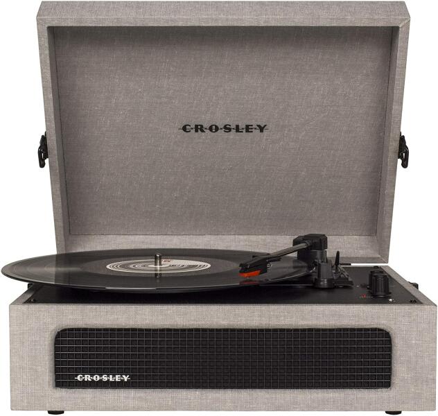 Crosley Voyager Gri (CR8017B-GY) Грамофони Цени, оферти и мнения, списък с  магазини, евтино Crosley Voyager Gri (CR8017B-GY)