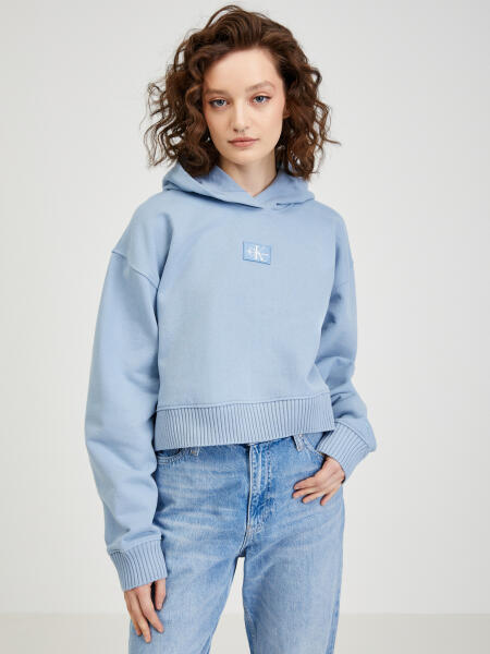 Calvin Klein Hanorac Calvin Klein Jeans | Albastru | Femei | XS - bibloo -  519,00 RON (Pulover dama) - Preturi