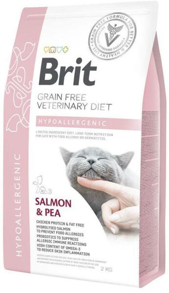 Grain Free Veterinary Diet Hypoallergenic salmon & pea 2 kg