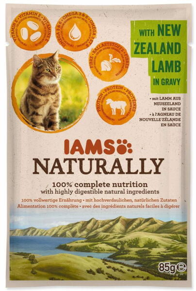 Naturally New Zealand lamb in gravy 85 g