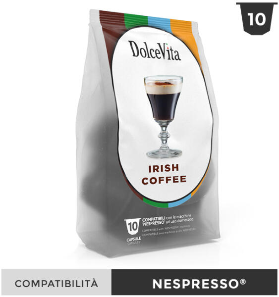 Vásárlás: Dolce Vita Nespresso - Dolce Vita Cappuccino ír krémlikőrrel  kapszula 10 adag Kávégép kapszula, kávépárna árak összehasonlítása,  Nespresso Dolce Vita Cappuccino ír krémlikőrrel kapszula 10 adag boltok