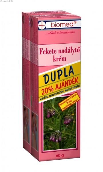 Fekete nadálytő krém dupla 2x60 g (120 g)