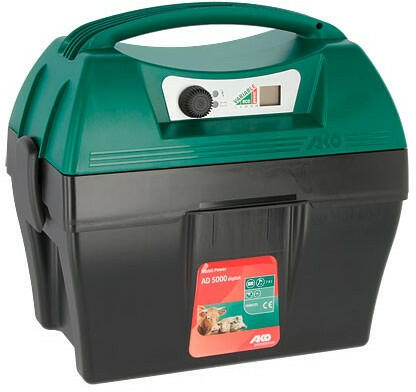 AKO Mobil Power AD 5000 Digitális Villanypásztor készülék 12 V - 7, 4 J