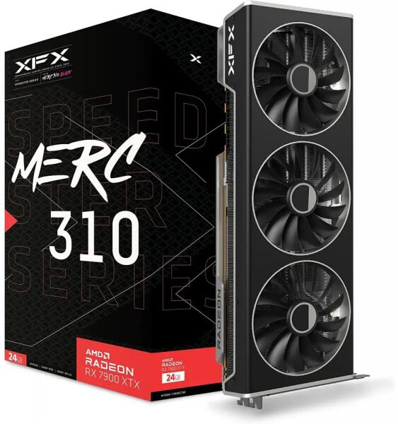 XFX RX 7900 XTX Speedster MERC 310 24GB GDDR6 (RX-79XMERCB9) Placa