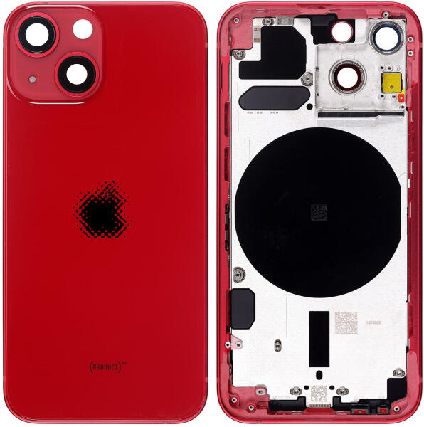 Apple iPhone 13 Mini - Carcasă Spate (Red), Red (Parti telefoane