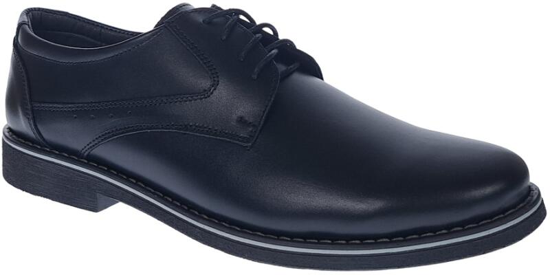 Rusay Pantofi barbati casual din piele naturala, Negru, 416SN (416SN) (Pantof  barbati) - Preturi