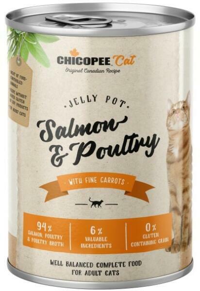 Adult Jelly Pot salmon & poultry 400 g
