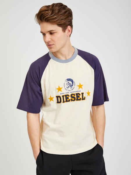 Diesel Tricou Diesel | Galben | Bărbați | S - bibloo - 535,00 RON (Tricou  barbati) - Preturi