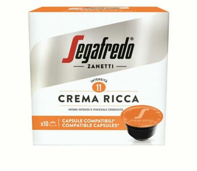 Vásárlás: Segafredo Crema Ricca - Dolce Gusto (10) Kávégép kapszula,  kávépárna árak összehasonlítása, Crema Ricca Dolce Gusto 10 boltok
