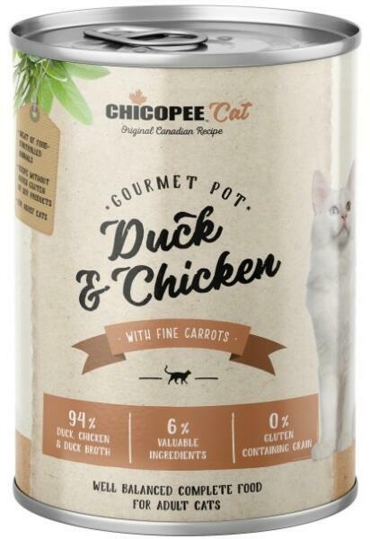 Adult Gourmet Pot duck & chicken 400 g