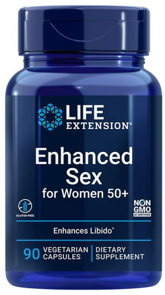 Vásárlás: Life Extension Enhanced Sex for Women 50+ (Szexuális egészség 50 feletti  Nőknek) (90 Veg Kapszula) Táplálékkiegészítő árak összehasonlítása,  Enhanced Sex for Women 50 Szexuális egészség 50 feletti Nőknek 90 Veg  Kapszula boltok