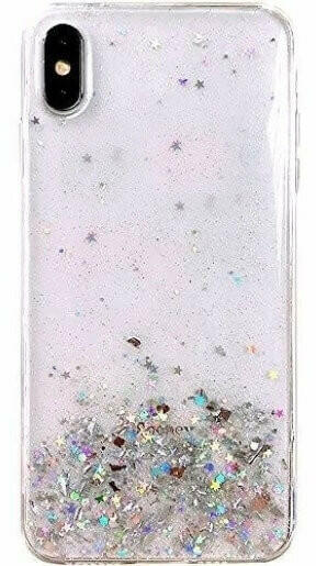 Hurtel Husa Compatibila cu iPhone 12 Mini, Star Glitter Shining, Sclipici,  Transparent (Husa telefon mobil) - Preturi