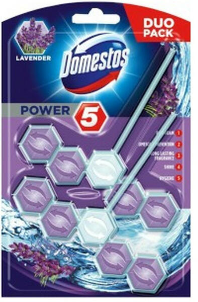 Power 5 Lavender WC-frissítő 2x55 g