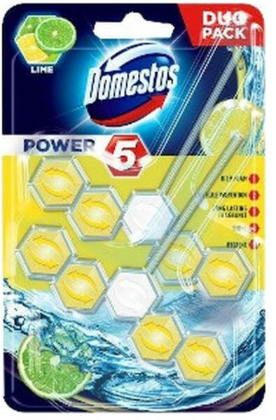 Power 5 Lime WC-frissítő 2x55 g