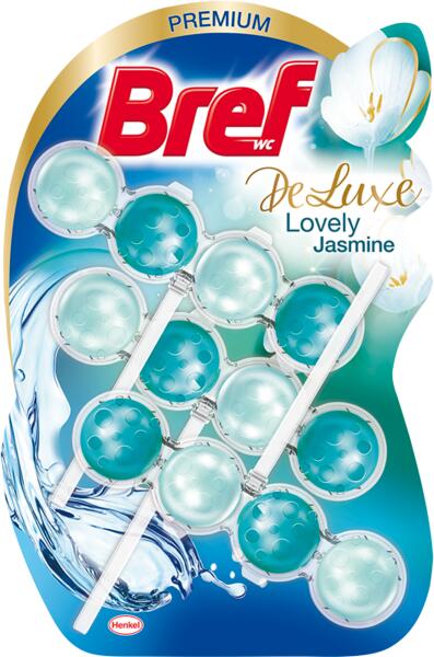 DeLuxe Lovely Jasmine WC-frissítő 3x50 g