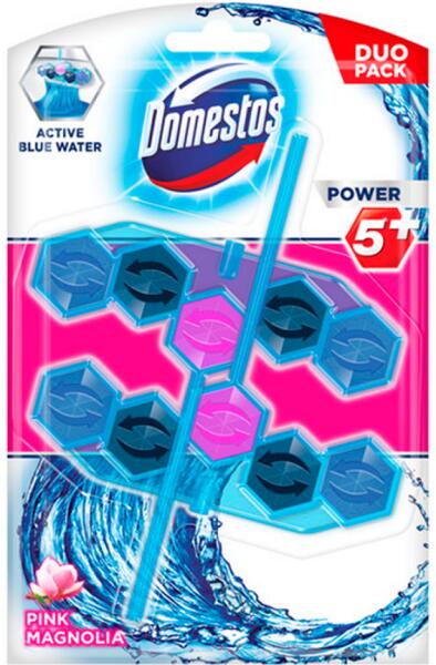 Power 5+ Pink Magnolia WC-frissítő 2x53 g