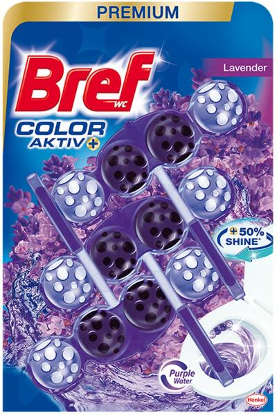 Color Aktiv+ Lavender WC-frissítő 3x50 g