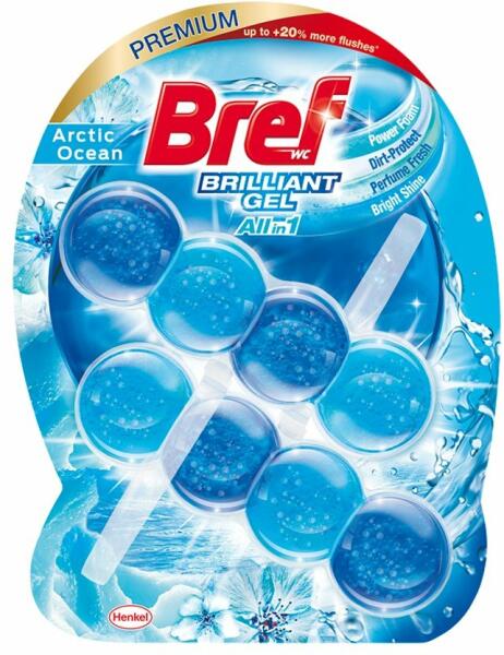 Brilliant Gel Arctic Ocean WC-frissítő 2x42 g