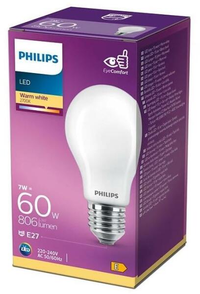 Vásárlás: Philips LED Izzó Philips E27/7W/230V 2700K P5407 (P5407) LED izzó  árak összehasonlítása, LED Izzó Philips E 27 7 W 230 V 2700 K P 5407 P 5407  boltok