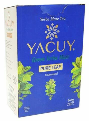 Vásárlás: Erva-Mate Yacuy Yerba Mate Tea, Mate Green YACUY Pure Leaf Vacuum  500g Tea, gyógytea árak összehasonlítása, Yerba Mate Tea Mate Green YACUY  Pure Leaf Vacuum 500 g boltok