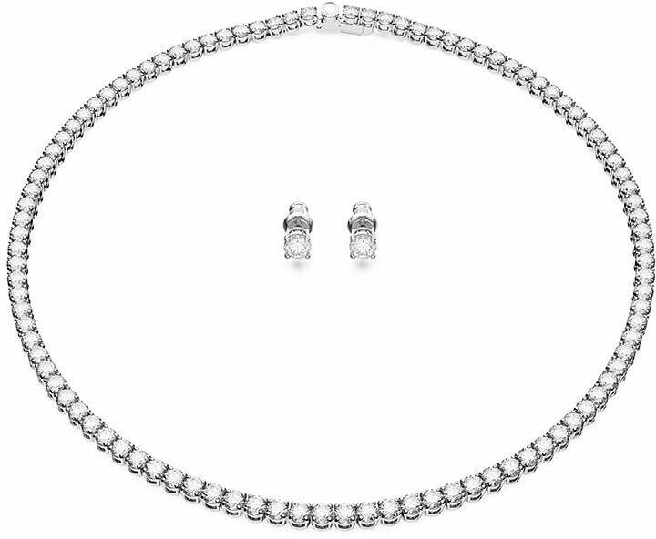 Vásárlás: Swarovski nyaklánc és fülbevalók 5647730 RE MATRIX - ezüst  Univerzális méret Ékszer szett árak összehasonlítása, nyaklánc és  fülbevalók 5647730 RE MATRIX ezüst Univerzális méret boltok