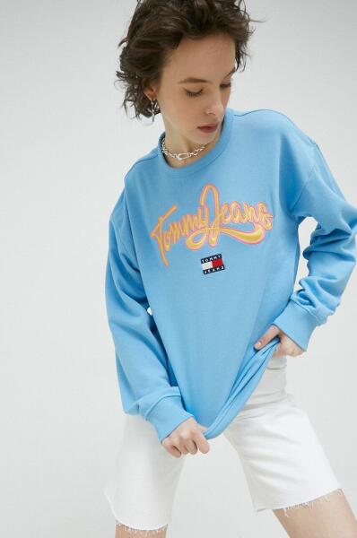 Vásárlás: Tommy Hilfiger felső női, nyomott mintás - kék XS - answear - 41  990 Ft Női pulóver árak összehasonlítása, felső női nyomott mintás kék XS  answear 41 990 Ft boltok