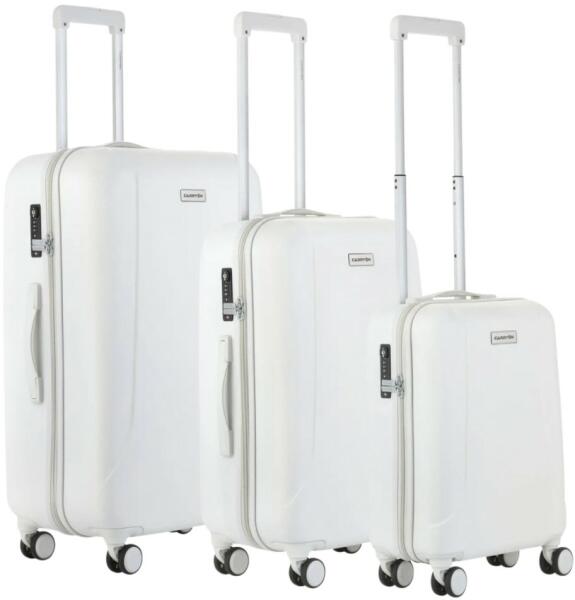 Vásárlás: CarryOn Skyshopper fehér 4 kerekű 3 részes bőrönd szett (502417)  Bőrönd árak összehasonlítása, Skyshopper fehér 4 kerekű 3 részes bőrönd  szett 502417 boltok