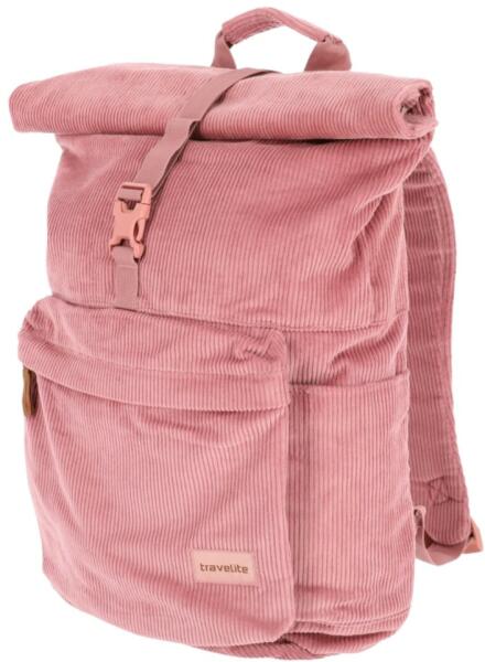 Vásárlás: Travelite Basics Rollup Cord rózsaszín laptoptartós futár hátizsák  15, 6 (96410-91-rozsaszin) Hátizsák árak összehasonlítása, Basics Rollup  Cord rózsaszín laptoptartós futár hátizsák 15 6 96410 91 rozsaszin boltok
