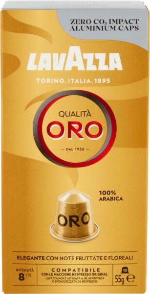 Vásárlás: LAVAZZA Qualita Oro - Nespresso (10) Kávégép kapszula, kávépárna  árak összehasonlítása, Qualita Oro Nespresso 10 boltok