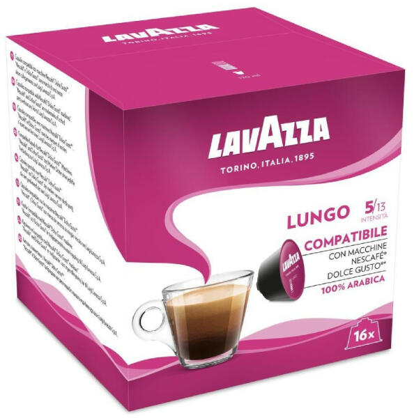 Vásárlás: LAVAZZA Lungo - Dolce Gusto (16) Kávégép kapszula, kávépárna árak  összehasonlítása, Lungo Dolce Gusto 16 boltok