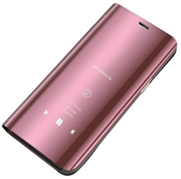 Telefontok Samsung Galaxy S23+ (S23 Plus) - rose gold Clear View Tok