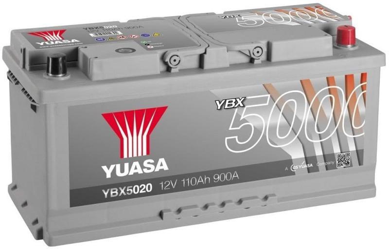 110Ah 950A right+ (YBX5020)