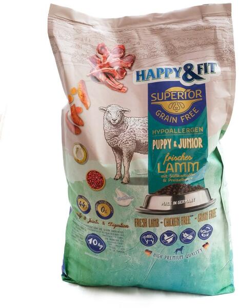 Superior GF Hypo Puppy /Junior Lamb & & Sweet Potato & Cranberry 2,5 kg