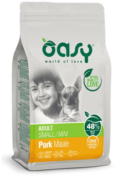 Dog OAP Adult Small/Mini Pork 2,5 kg