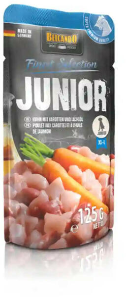 Junior chicken & carrot 125 g