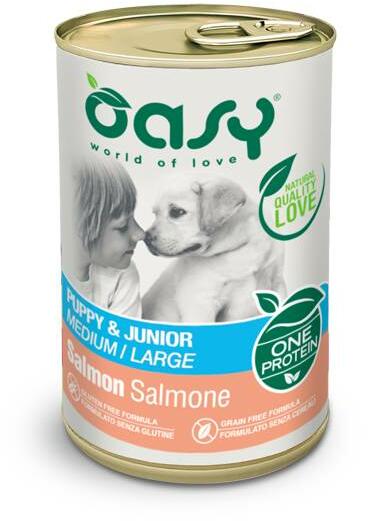 Dog OP Puppy&Junior Medium/Large Salmon 400 g