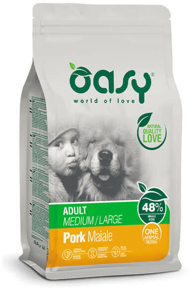 Dog OAP Adult Medium/Large Pork 2,5 kg