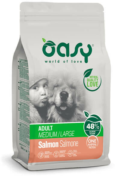 Dog OAP Adult Medium/Large Salmon 2,5 kg