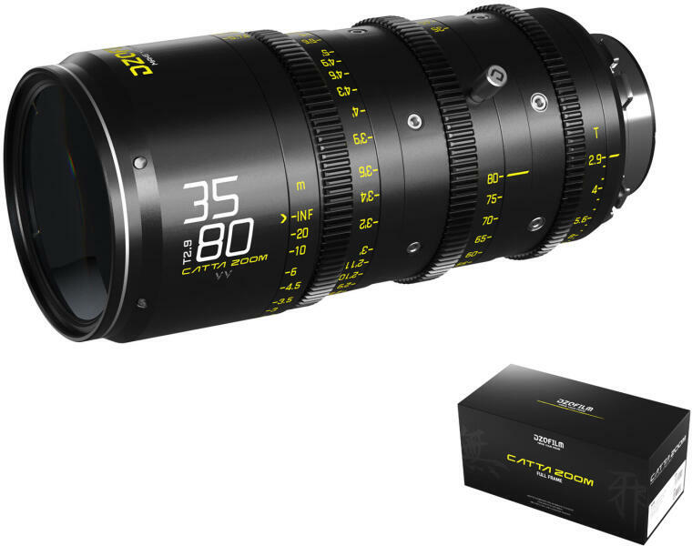 DZOFILM Catta ACE FF Zoom 35-80mm T2.9 (Obiectiv aparat foto