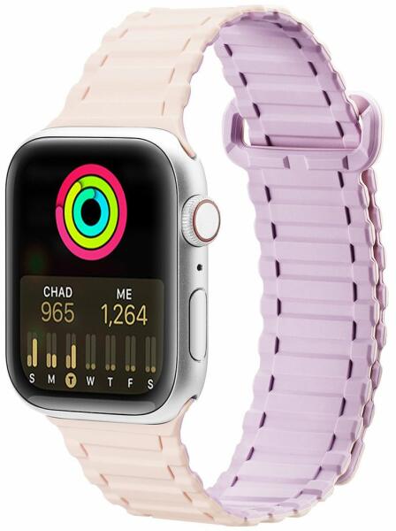 Vásárlás: Dux Ducis szíj (Armor verzió) szíj Apple Watch SE, 8, 7, 6, 5, 4,  3, 2, 1 (41, 40, 38 mm) mágneses szilikon szalag karkötő rózsaszín lila  Sportóra, okosóra kiegészítő árak
