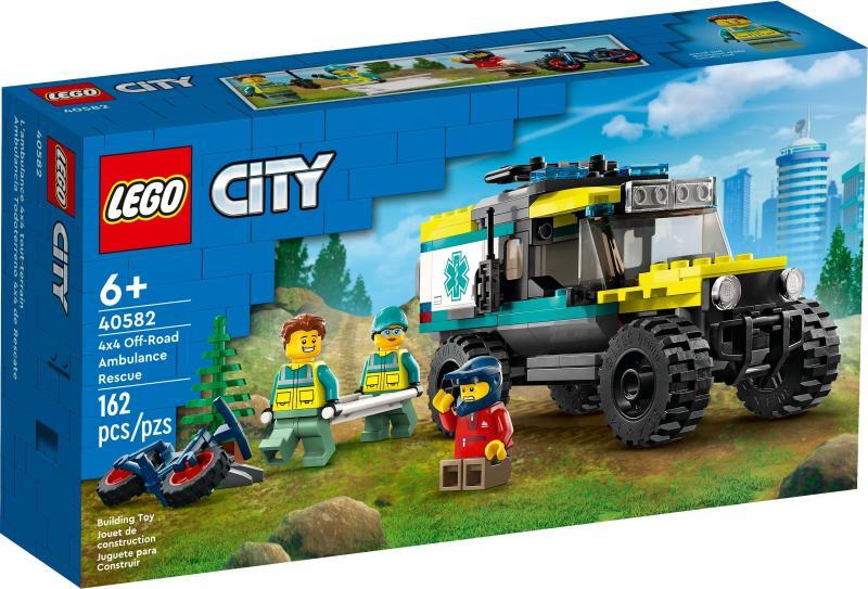 Vásárlás: LEGO® City - 4x4 terepjáró mentőautó (40582) LEGO árak  összehasonlítása, City 4 x 4 terepjáró mentőautó 40582 boltok