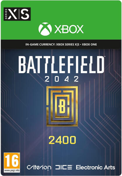 Vásárlás: Electronic Arts Battlefield 2042: 2400 BFC (ESD MS) Xbox Series -  konzolvilag Játék előfizetés, feltöltőkártya árak összehasonlítása,  Battlefield 2042 2400 BFC ESD MS Xbox Series konzolvilag boltok