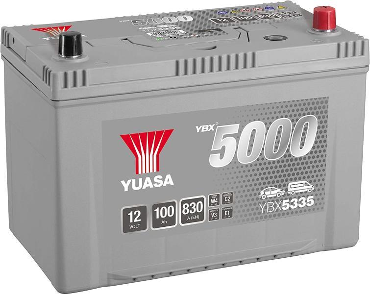 100Ah 830A right+ (YBX5335)