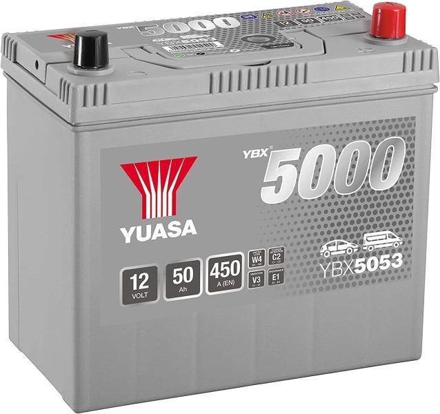 50Ah 450A left+ (YBX5057)